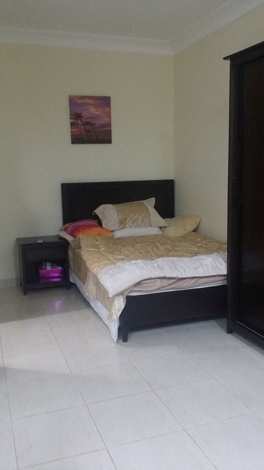 My bed, which is actually very comfortable. 