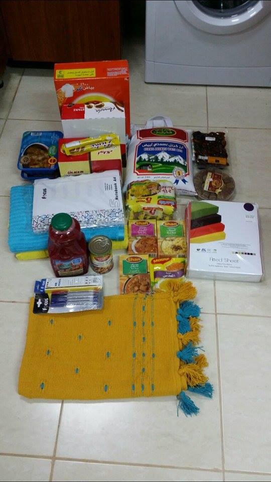 This is everything I purchased on the shopping trip yesterday. 