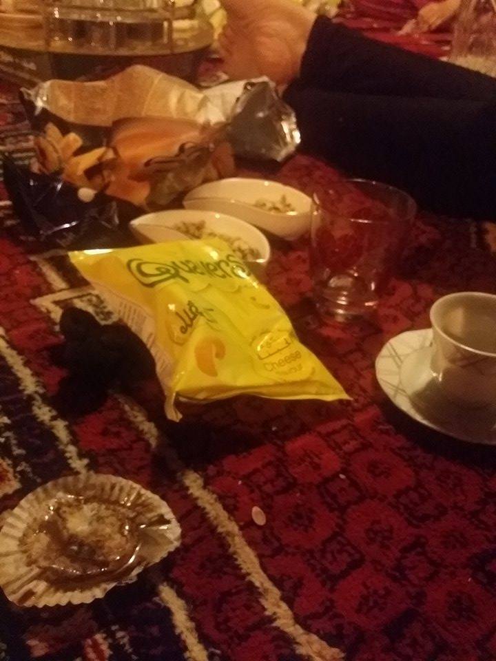 Low quality photo. High quality snacks.